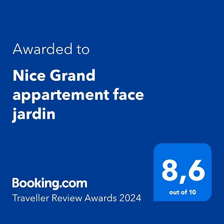 Appartement Grand Face Jardin